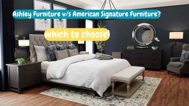 Ashley Furniture v/s American Signature Furniture?